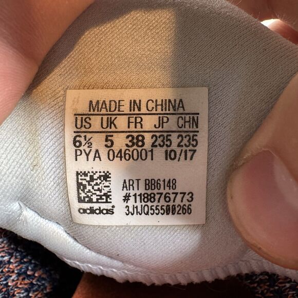 Adidas Womens Ultra Boost BB6148 Blue Running Shoes Sneakers Size 6.5 - Picture 8 of 8